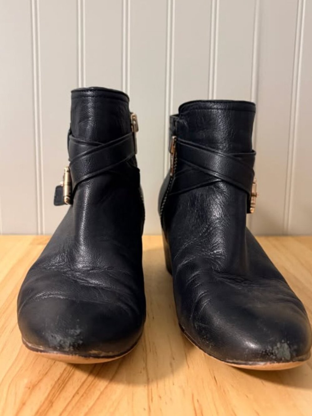 Coach Leather Boots
